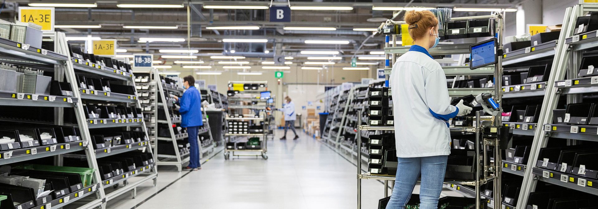 Operations at Teleste's facilities in Kaarina, Finland