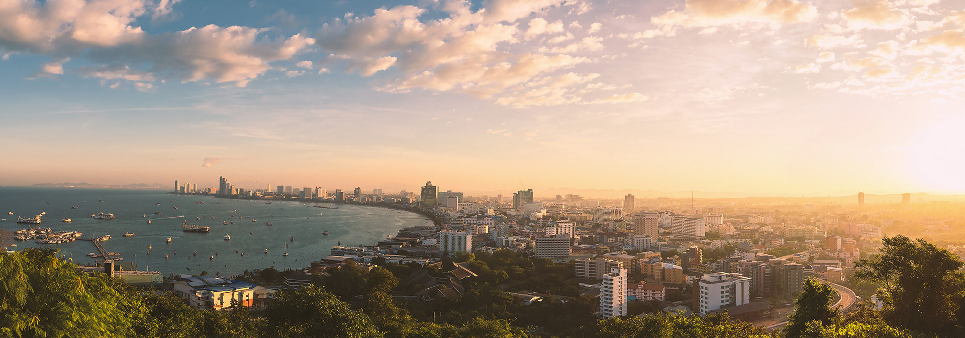 Securing the safety of people in Pattaya City, Thailand.