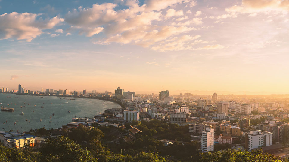 Securing the safety of people in Pattaya City, Thailand.