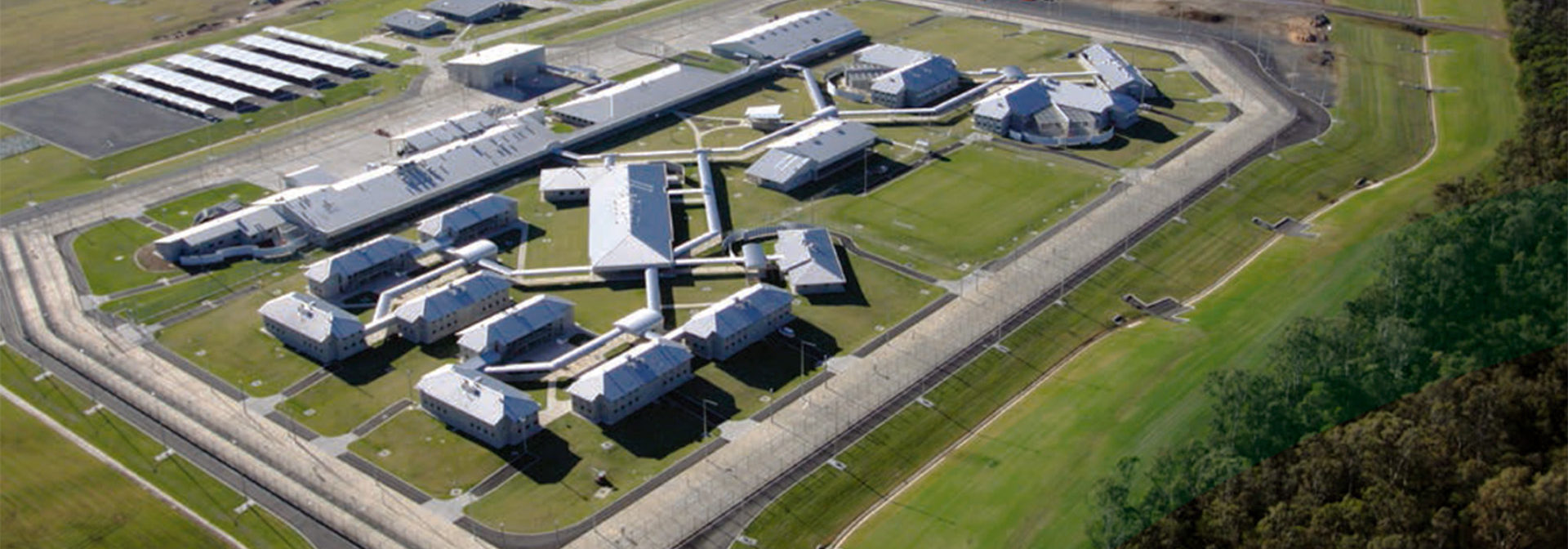 Video surveillance for 300-bed men’s prison at Gatton in Southern Queensland, Australia.