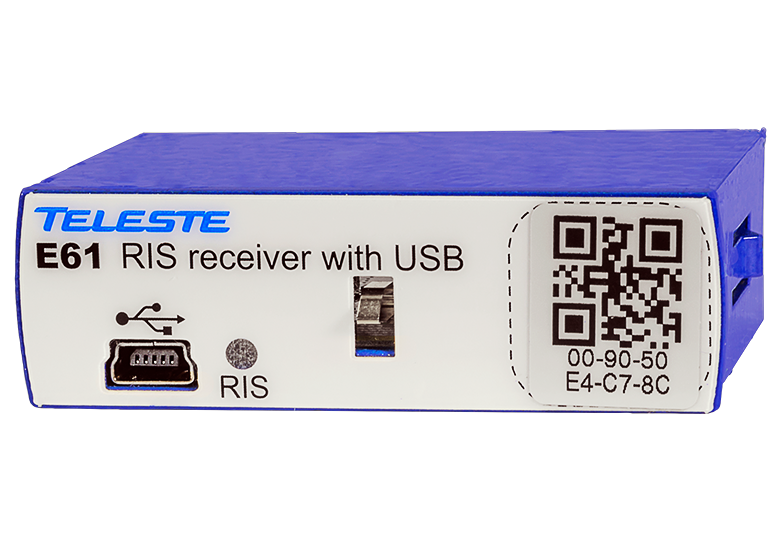 Receptor E61 RIS con USB