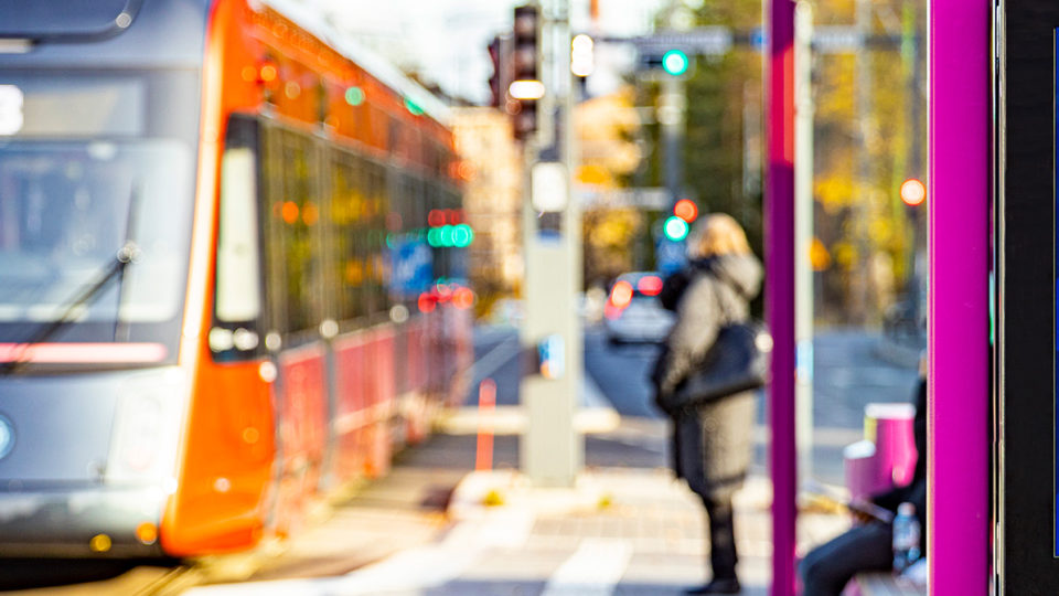 Passenger information system to Tampere Tramway