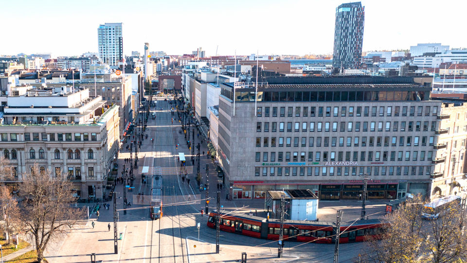 Passenger information system to Tampere Tramway