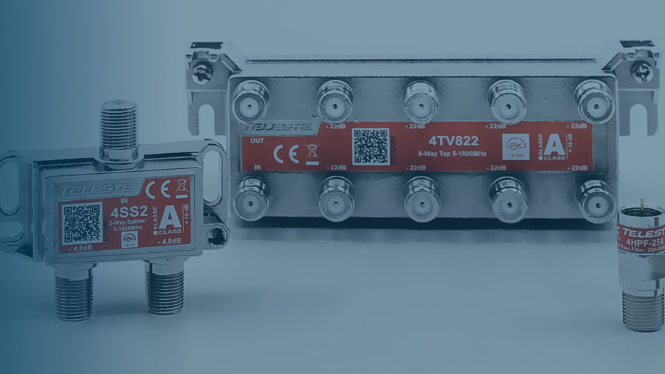 Teleste's 1.8 GHz RF passives