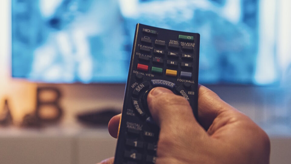 TV and remote