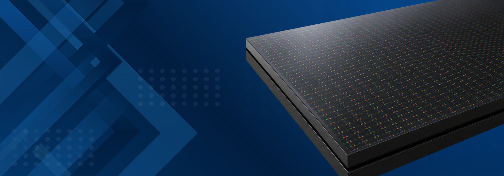 Glue-on-Board LED technology for outdoor passenger information displays