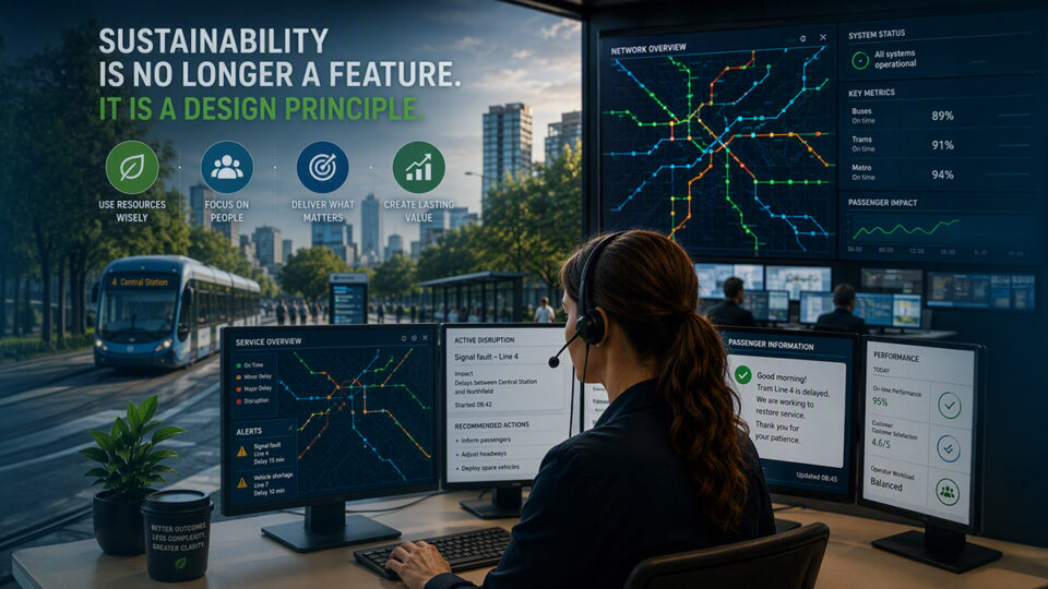Sustainability Is No Longer a Feature. It Is a Design Principle.